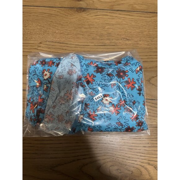 LuLaRoe Irma Top‎ Puzzle Colorful Size XS Hi Low Teacher Travel Loungewear NWT - Picture 12 of 12